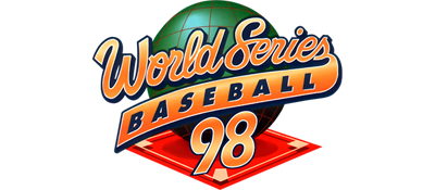 World Series Baseball logo for Sega Saturn